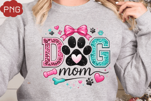 Charming Dog Mom PNG for Creative Crafts