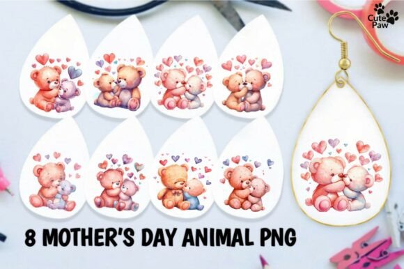 Elevating Mother’s Day Merchandise with High-Quality Teddy Bear Sublimation Designs