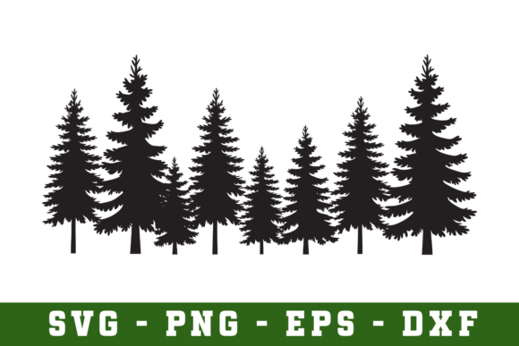 Forest Trees Svg Svg Cut File: Elevating Your DIY Projects with Nature-Inspired Designs