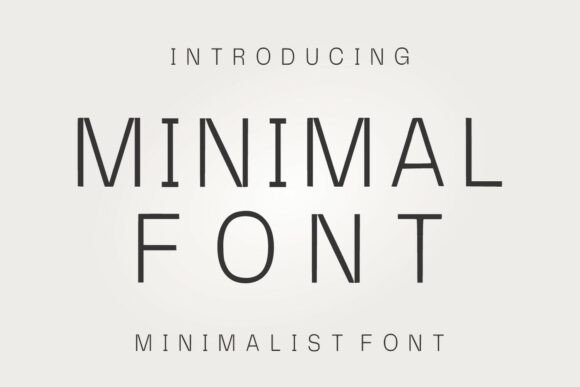 Minimal Font: Elevate Your Design