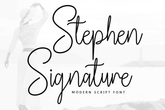 Stephen Signature: Evaluating a Modern Script for Elegant Branding