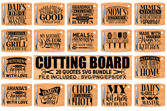 Unlocking Creative Potential with a Premium Cutting Board SVG Bundle
